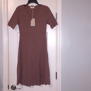 NWT orange creek knit dress